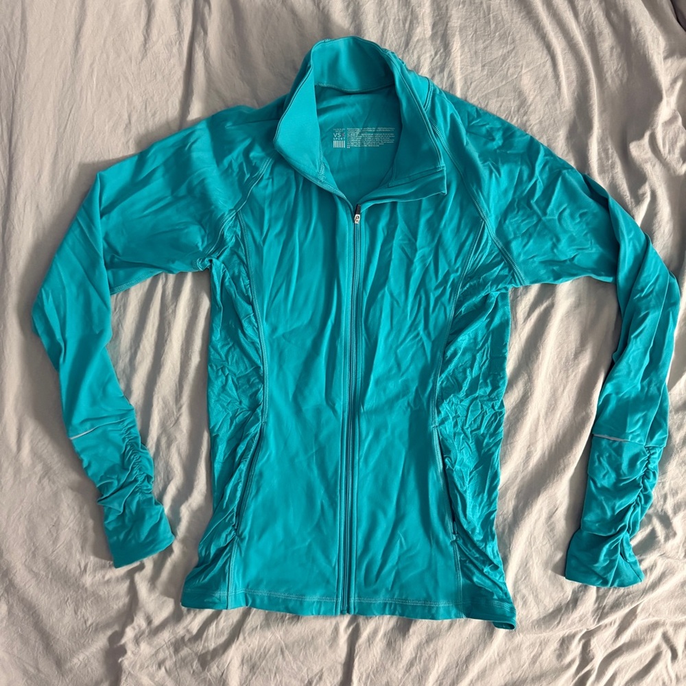 Victoria's Secret Aqua Blue Running Jacket